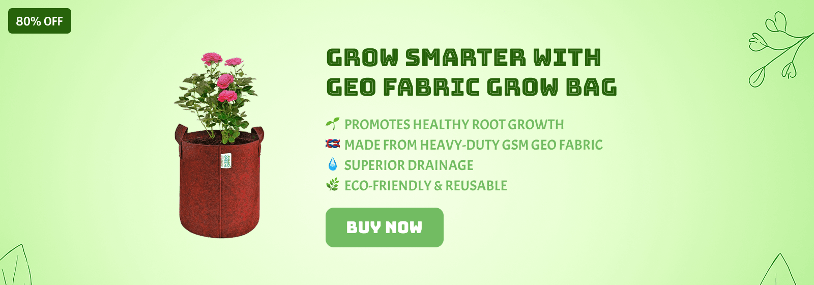 Geo Fabric Grow Bag