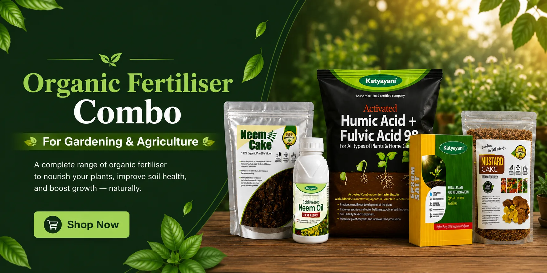 Organic Fertiliser Combo
